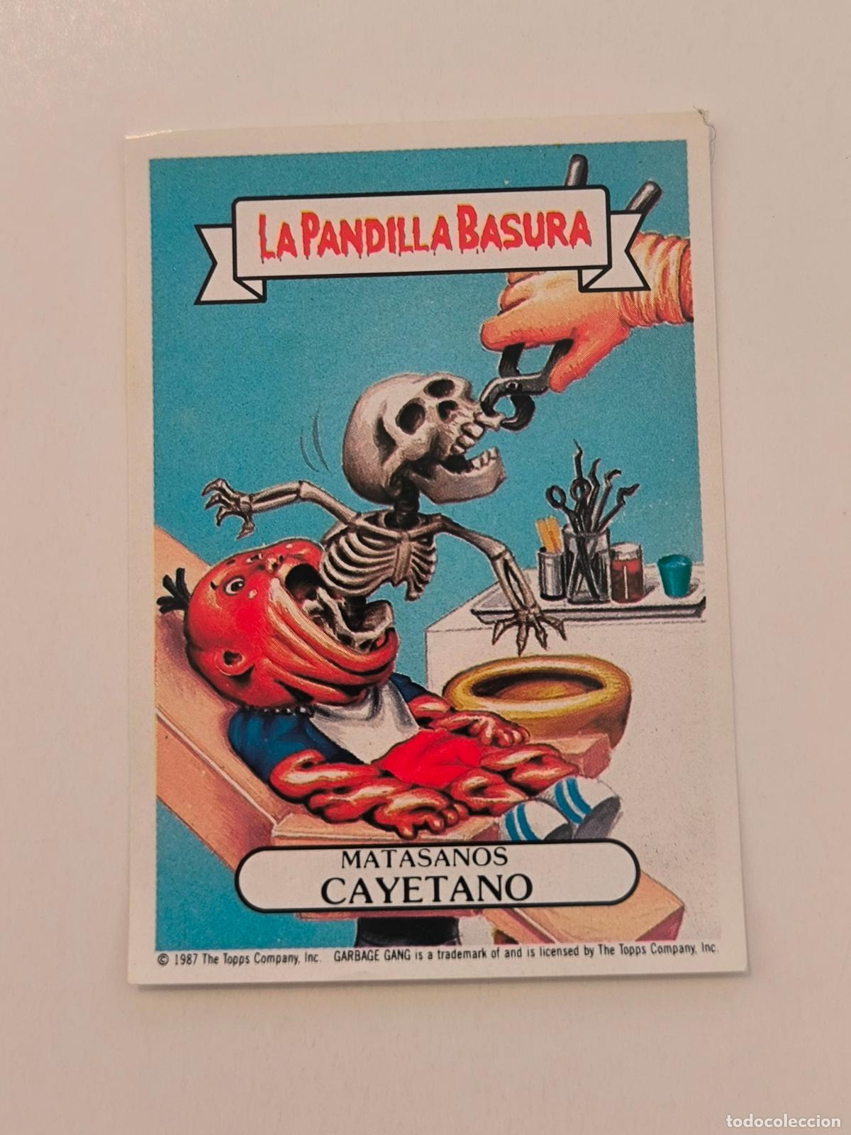 Coleccionismo cromos antiguos: CROMO LA PANDILLA BASURA - N&ordm; 185 - MATASANOS CAYETANO - MERCHANTE ALBUM AMARILLO (148A1)