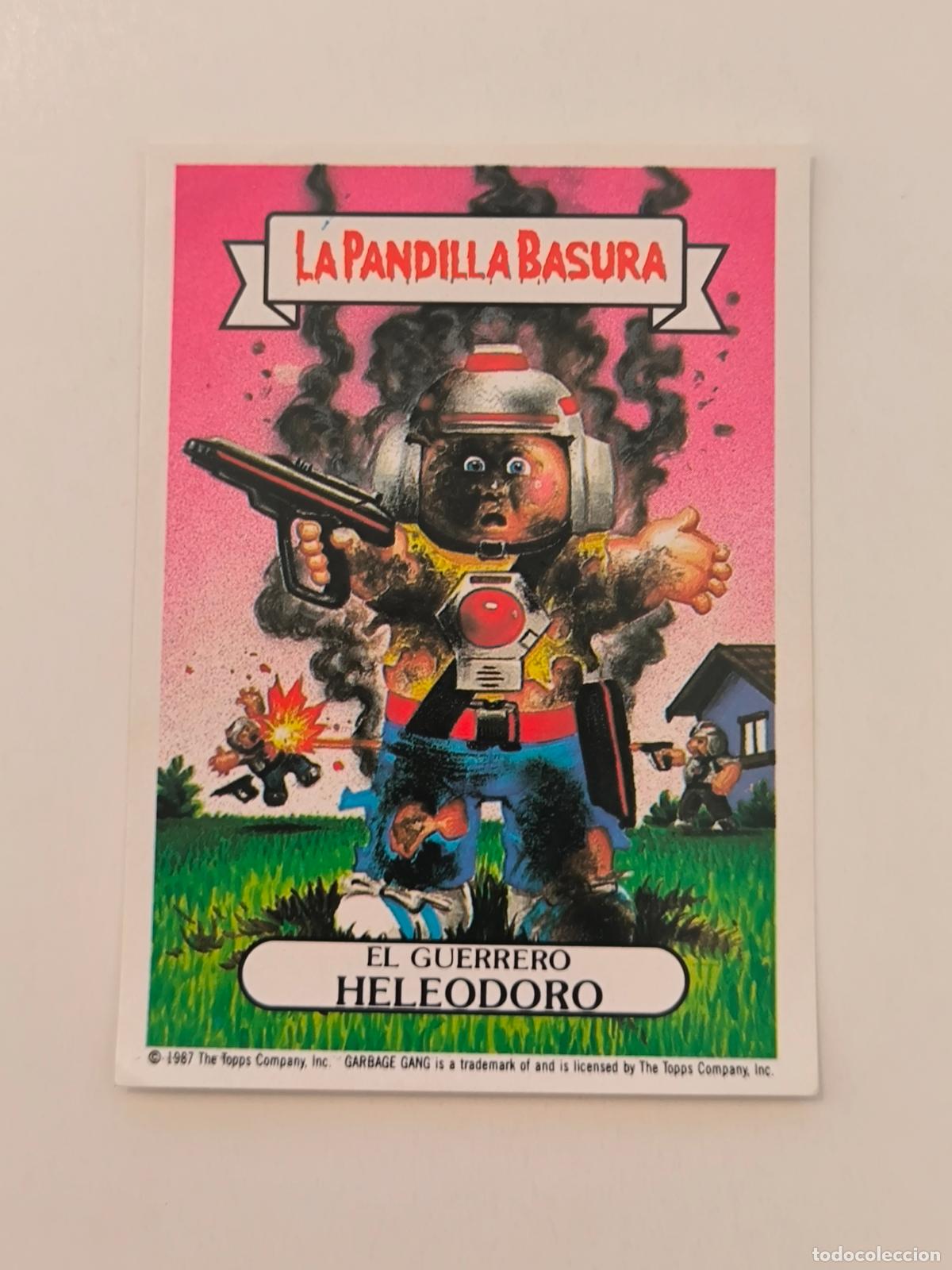 Coleccionismo cromos antiguos: CROMO LA PANDILLA BASURA - N&ordm; 196 - EL GUERRERO HELEODORO - MERCHANTE ALBUM AMARILLO (148A1)