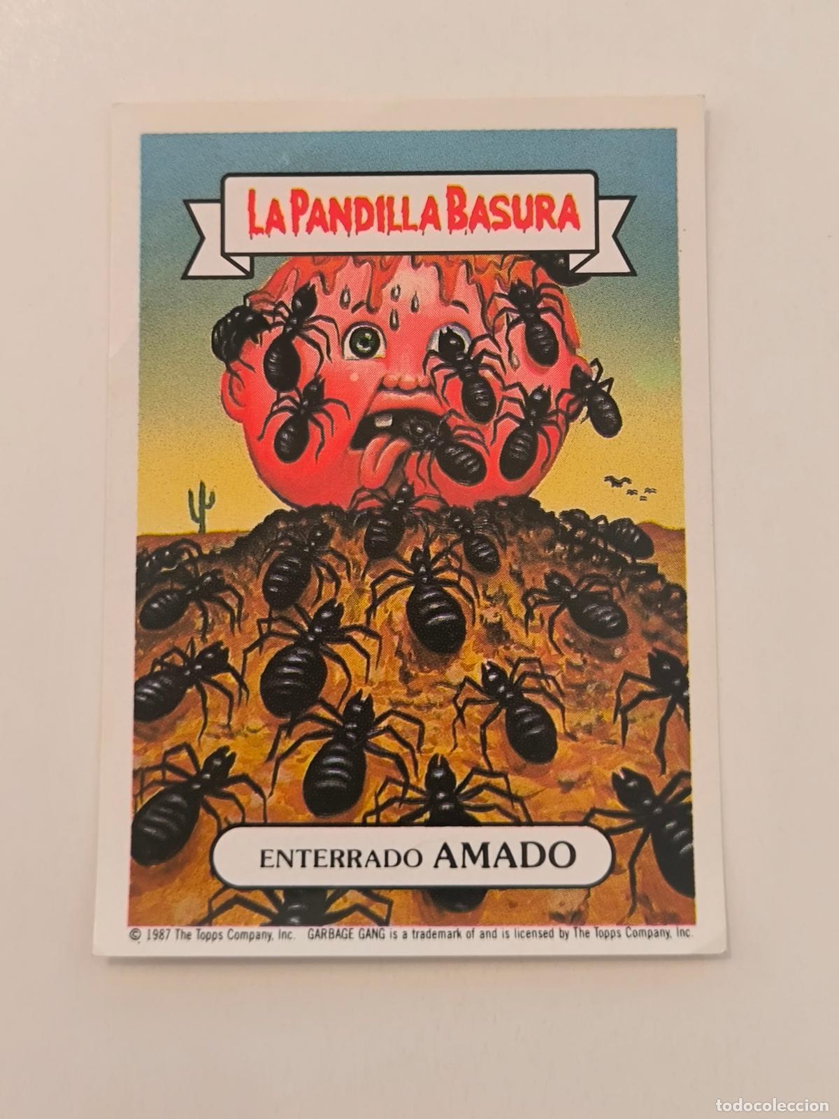 Coleccionismo cromos antiguos: CROMO LA PANDILLA BASURA - N&ordm; 245 - ENTERRADO AMADO - MERCHANTE ALBUM AMARILLO (148A1)