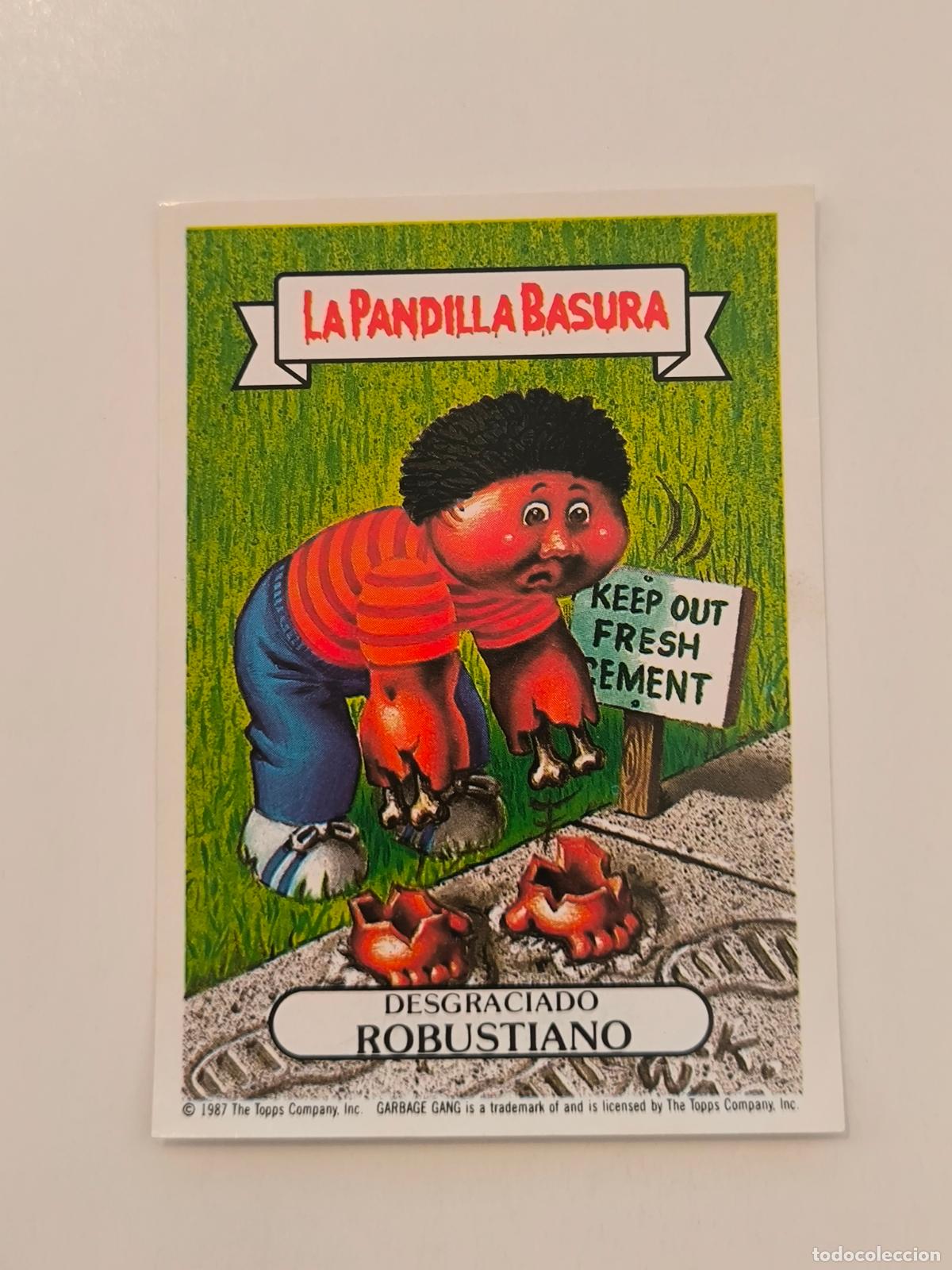 Coleccionismo cromos antiguos: CROMO LA PANDILLA BASURA - N&ordm; 256 - DESGRACIADO ROBUSTIANO - MERCHANTE ALBUM AMARILLO (148A1)