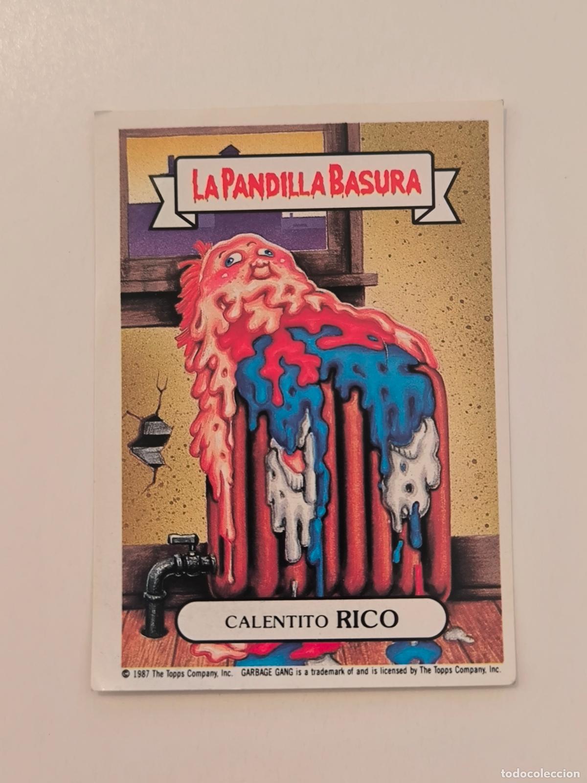 Coleccionismo cromos antiguos: CROMO LA PANDILLA BASURA - N&ordm; 105 - CALENTITO RICO - MERCHANTE ALBUM AMARILLO (148A2)