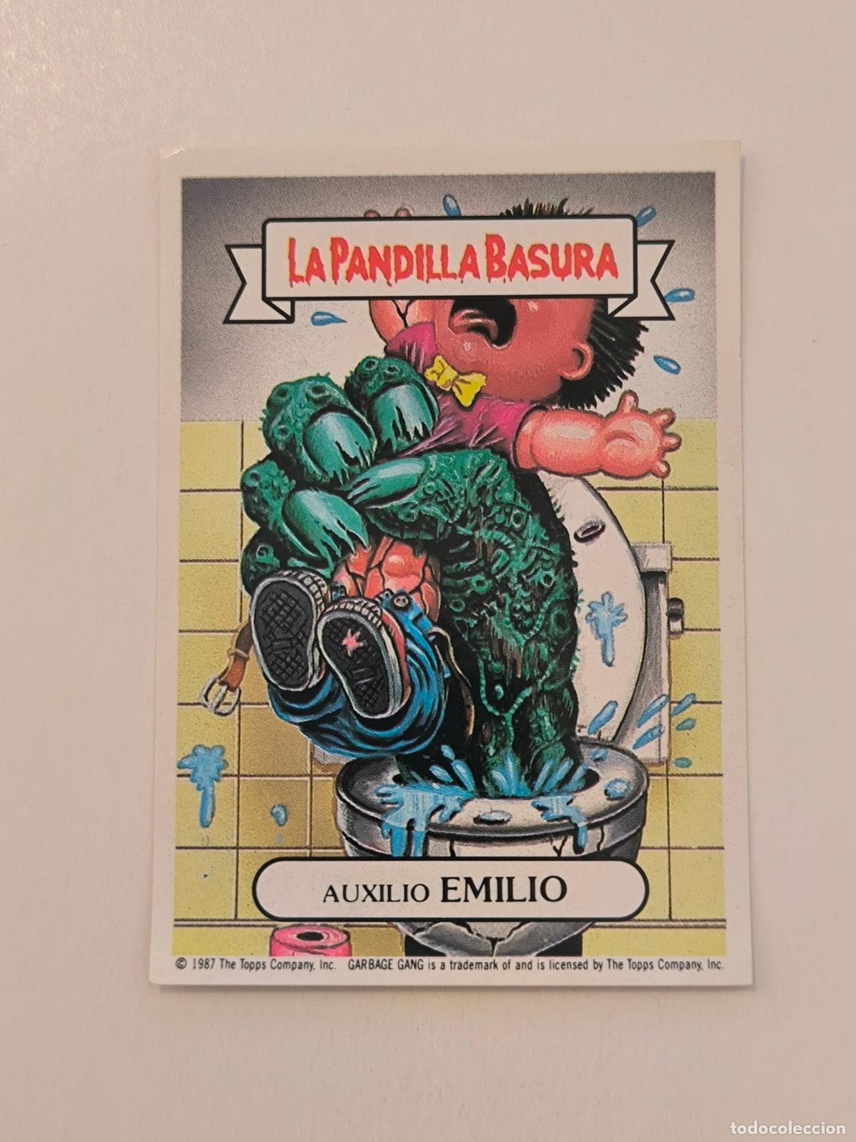 Coleccionismo cromos antiguos: CROMO LA PANDILLA BASURA - N&ordm; 143 - AUXILIO EMILIO - MERCHANTE ALBUM AMARILLO (148A2)