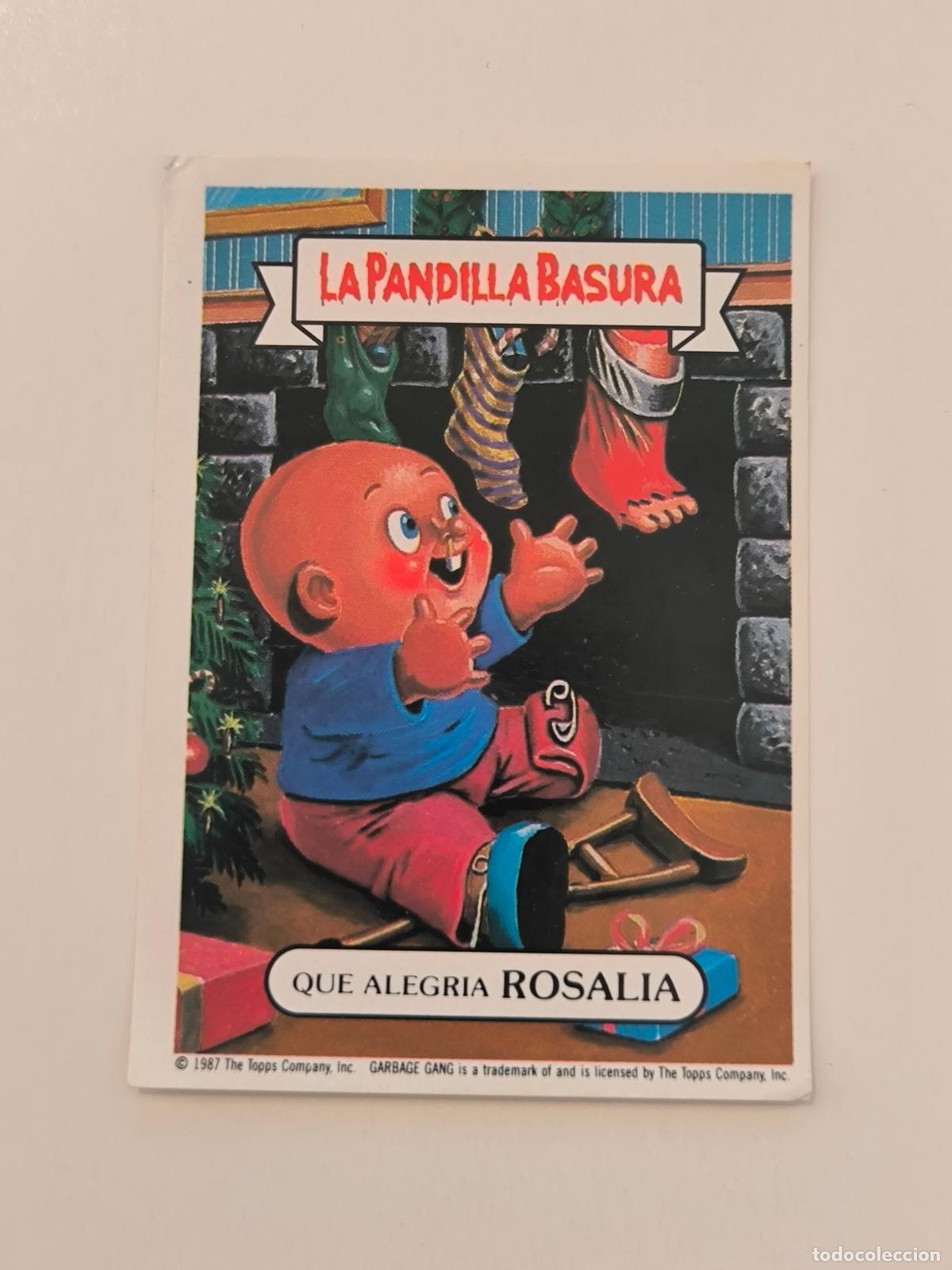 Coleccionismo cromos antiguos: CROMO LA PANDILLA BASURA - N&ordm; 186 - QUE ALEGRIA ROSALIA - MERCHANTE ALBUM AMARILLO (148A2)