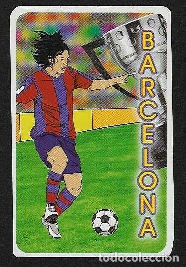 Coleccionismo cromos antiguos: CALENDARIO DE BOLSILLO A&Ntilde;O 2011 F&Uacute;TBOL - BARCELONA - VER FOTO REVERSO