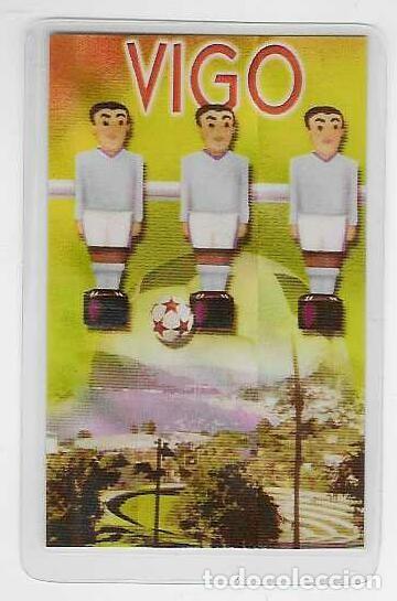 Coleccionismo cromos antiguos: CALENDARIO DE BOLSILLO A&Ntilde;O 2009 F&Uacute;TBOL - VIGO - BAR PACH&Iacute;N - VER FOTO REVERSO
