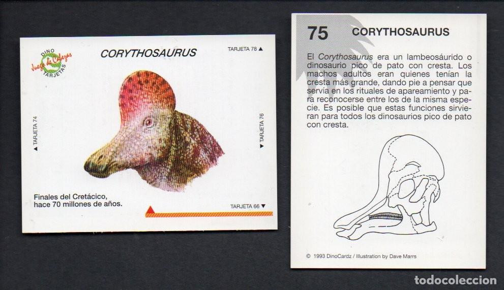 Coleccionismo cromos antiguos: CROMO N&ordm; 75 DE LA COLECCI&Oacute;N DINOCARDZ 1993. NUEVO.