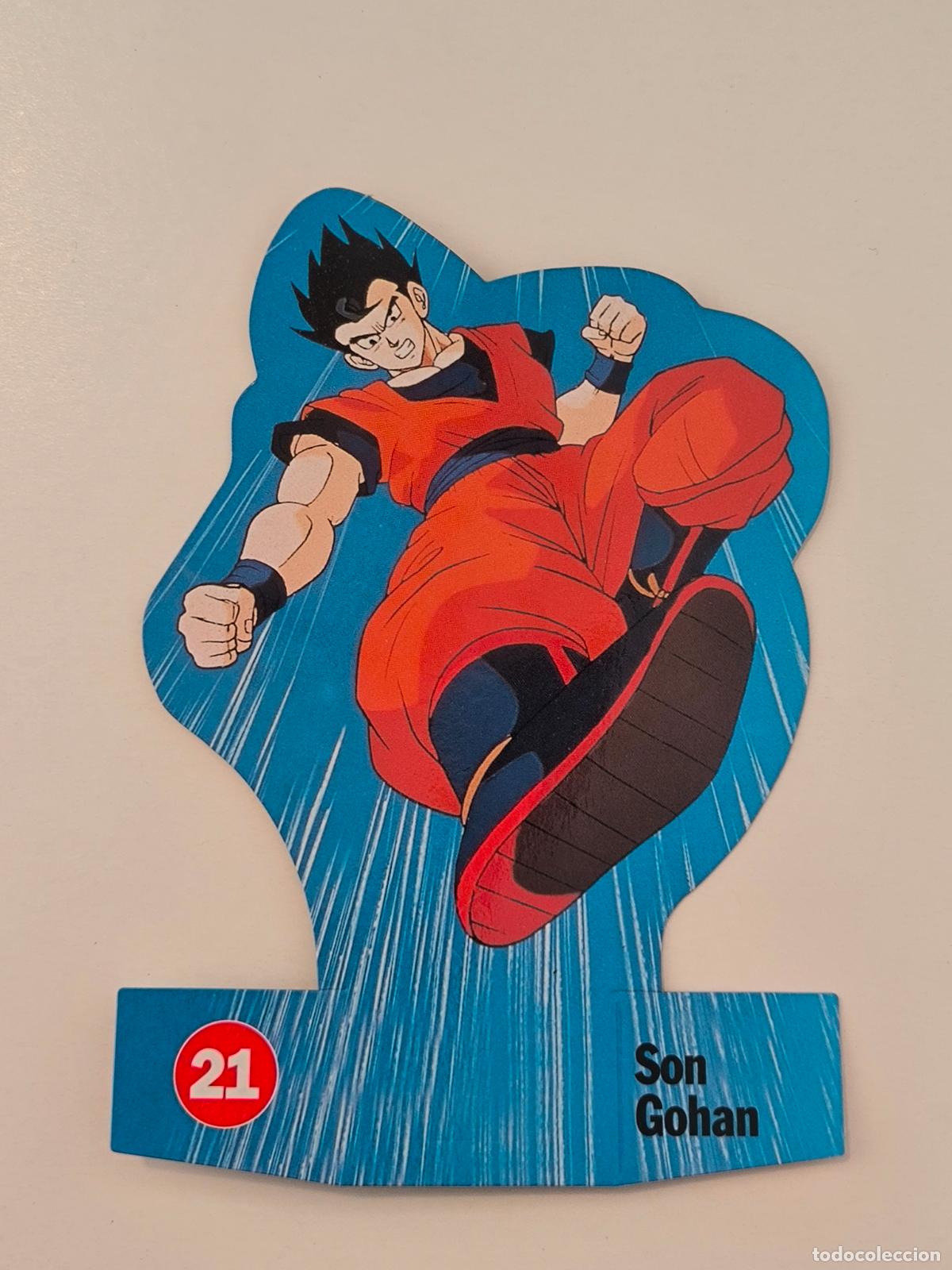 Coleccionismo cromos antiguos: CROMO TROQUELADO DRAGON BALL Z - N&ordm; 21 - CHICLES BOOMER (O7A1)