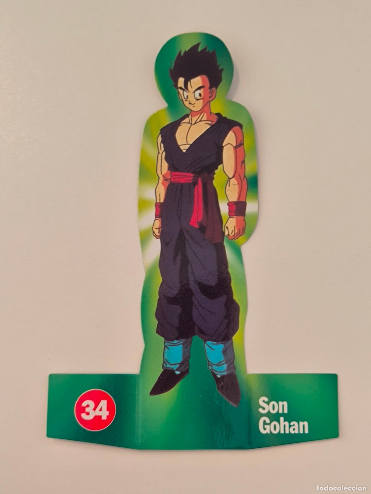 Coleccionismo cromos antiguos: CROMO TROQUELADO DRAGON BALL Z - N&ordm; 34 - CHICLES BOOMER (O7A1)