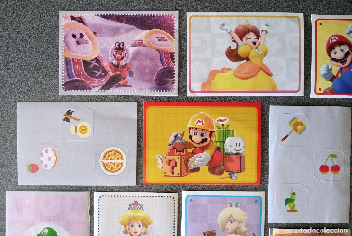 Coleccionismo cromos antiguos: Lote cromos Super Mario Panini - Foto 4