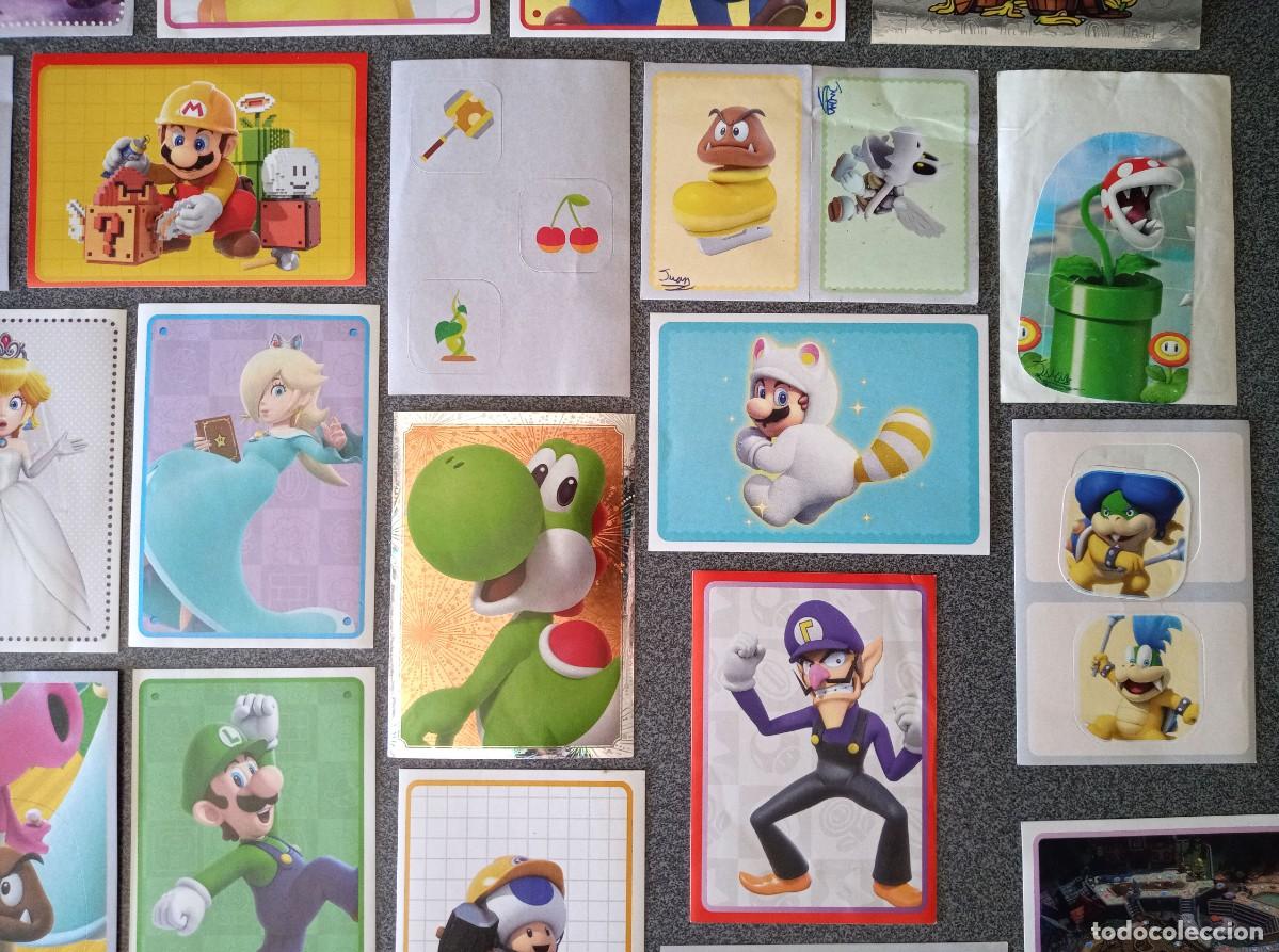 Coleccionismo cromos antiguos: Lote cromos Super Mario Panini - Foto 8