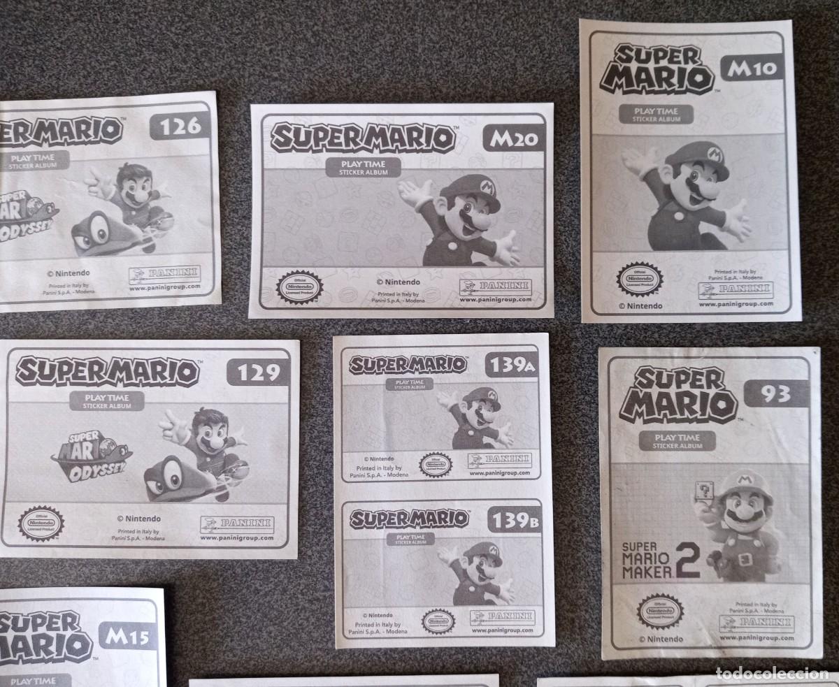 Coleccionismo cromos antiguos: Lote cromos Super Mario Panini - Foto 13