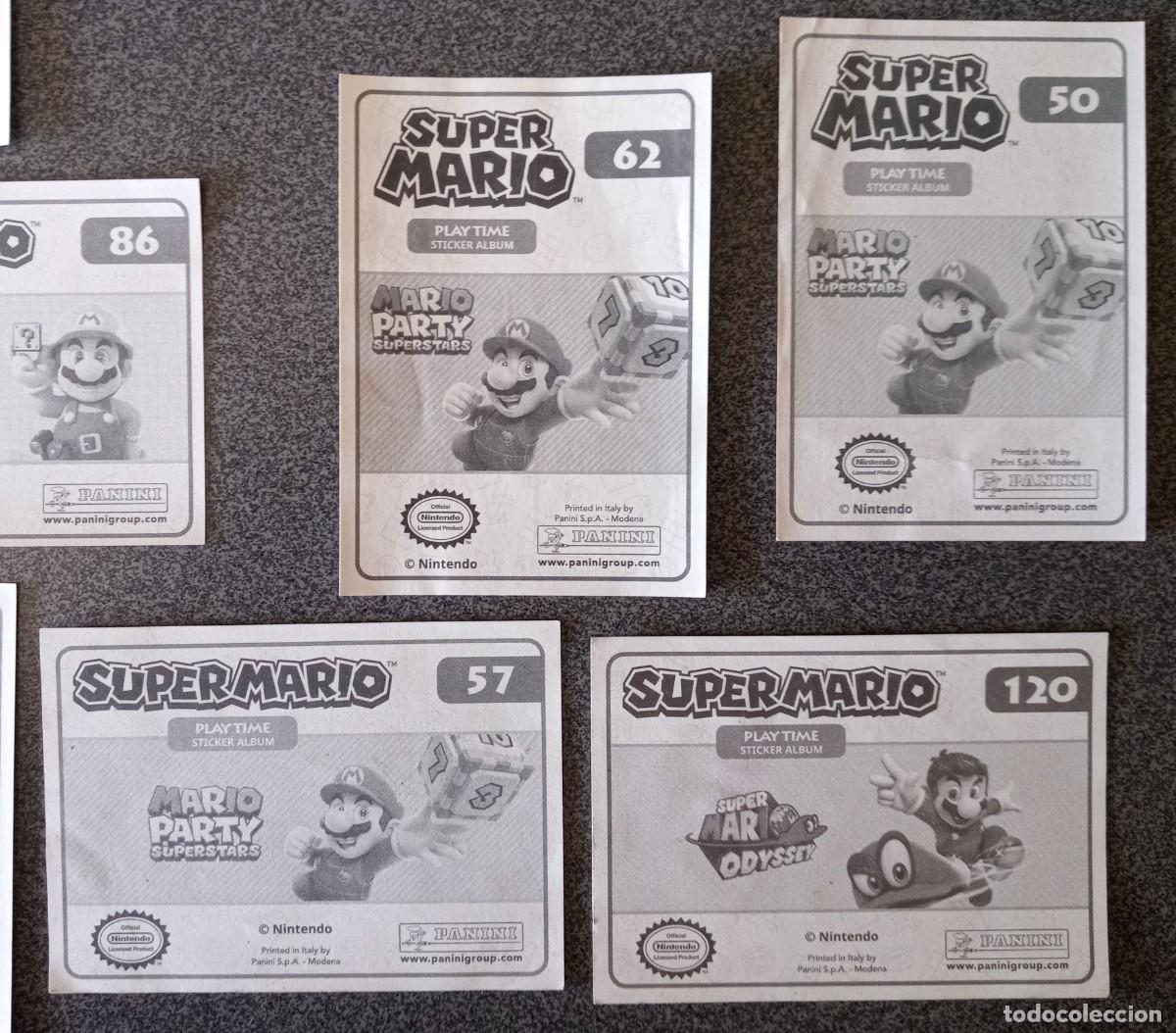 Coleccionismo cromos antiguos: Lote cromos Super Mario Panini - Foto 17