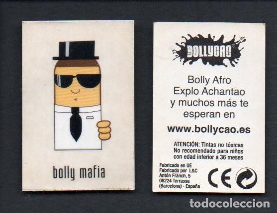 Coleccionismo cromos antiguos: ANTIGUO CROMO ADHESIVO BOLLYCAO - BOLLY AFRO, EXPLO ACHANTAO..., BOLLY MAFIA. SIN PEGAR. RARO.