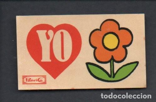 Coleccionismo cromos antiguos: ANTIGUO CROMO ADHESIVO PANRICO - SERIE YO AMO LA VIDA - YO FLOR.