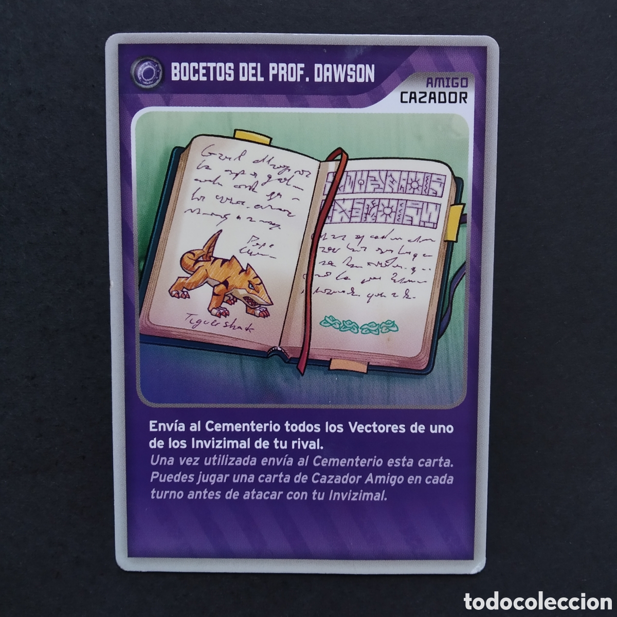 Coleccionismo cromos antiguos: CROMO - N&ordm; 376 - BOCETOS DEL PROF. DAWSON - INVIZIMALS, DESAFIOS OCULTOS - PANINI - A&Ntilde;O 2013