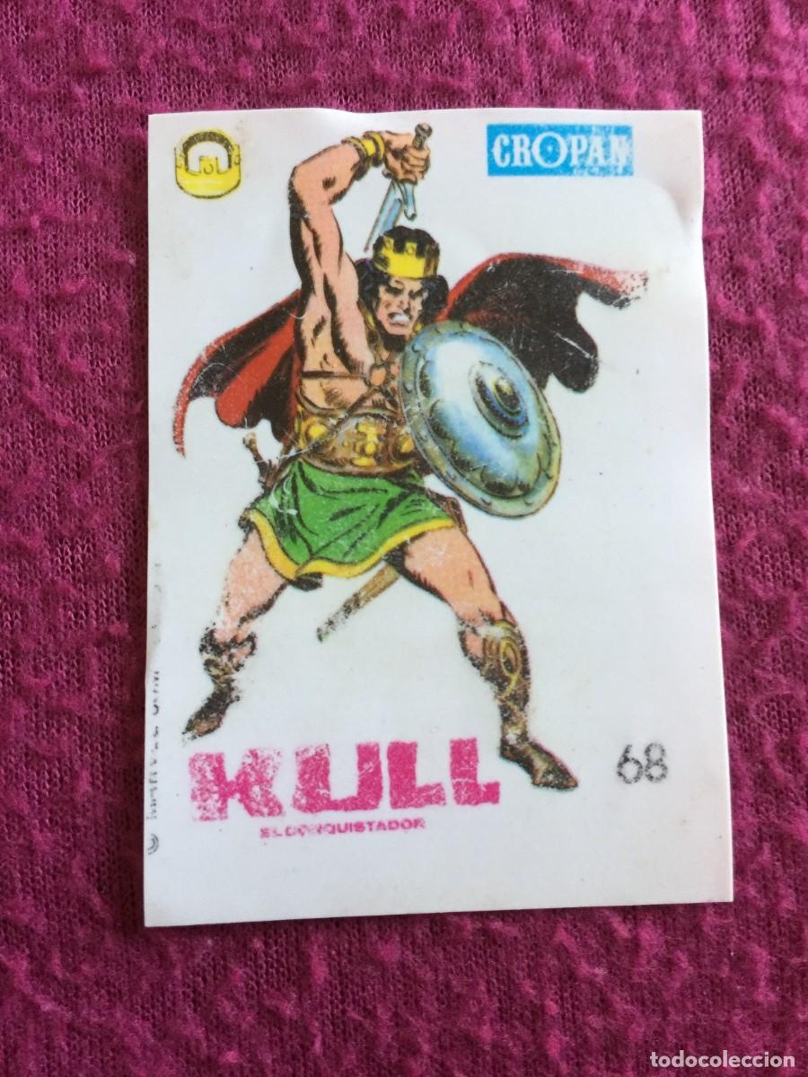 Coleccionismo cromos antiguos: CROPAN : ANTIGUO CROMO N&ordm; 68 KULL ALBUM DESCUBRE A TUS HEROES FANTASTICOS A&Ntilde;O 1975