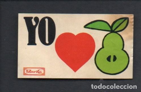 Coleccionismo cromos antiguos: ANTIGUO CROMO ADHESIVO PANRICO - SERIE YO AMO LA VIDA - YO PERA