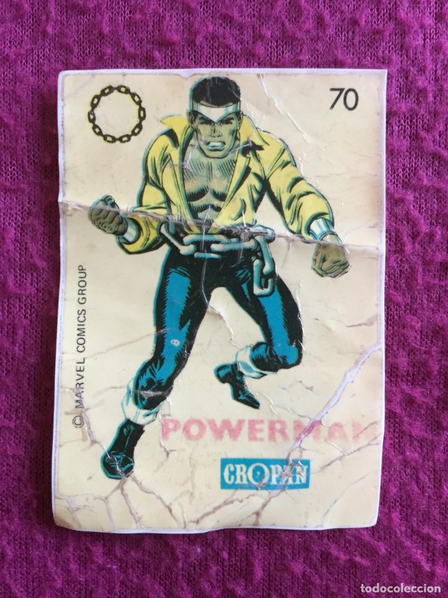 Coleccionismo cromos antiguos: CROPAN : ANTIGUO CROMO N&ordm; 70 POWERMAN ALBUM DESCUBRE A TUS HEROES FANTASTICOS A&Ntilde;O 1975