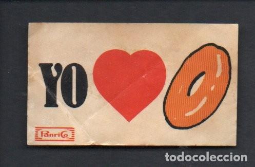 Coleccionismo cromos antiguos: ANTIGUO CROMO ADHESIVO PANRICO - SERIE YO AMO LA VIDA - YO DONUT