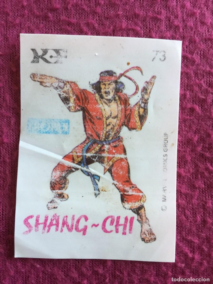 Coleccionismo cromos antiguos: CROPAN : ANTIGUO CROMO N&ordm; 73 SHANG CHI ALBUM DESCUBRE A TUS HEROES FANTASTICOS A&Ntilde;O 1975