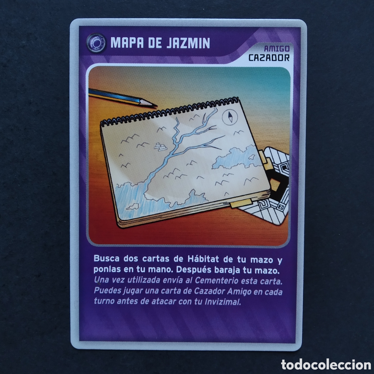 Coleccionismo cromos antiguos: CROMO - N&ordm; 378 - MAPA DE JAZMIN - INVIZIMALS, DESAFIOS OCULTOS - PANINI - A&Ntilde;O 2013