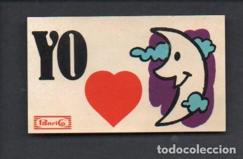 Coleccionismo cromos antiguos: ANTIGUO CROMO ADHESIVO PANRICO - SERIE YO AMO LA VIDA - YO LA LUNA