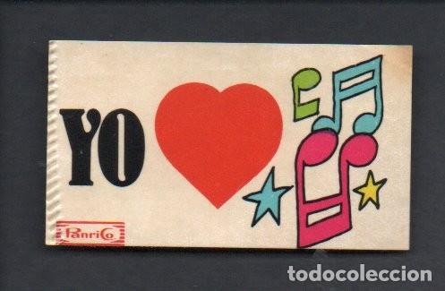 Coleccionismo cromos antiguos: ANTIGUO CROMO ADHESIVO PANRICO - SERIE YO AMO LA VIDA - YO LA MUSICA