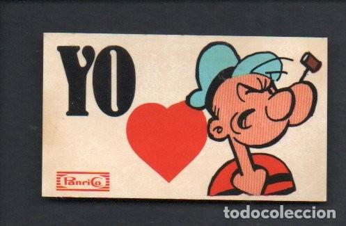 Coleccionismo cromos antiguos: ANTIGUO CROMO ADHESIVO PANRICO - SERIE YO AMO LA VIDA - YO POPEYE
