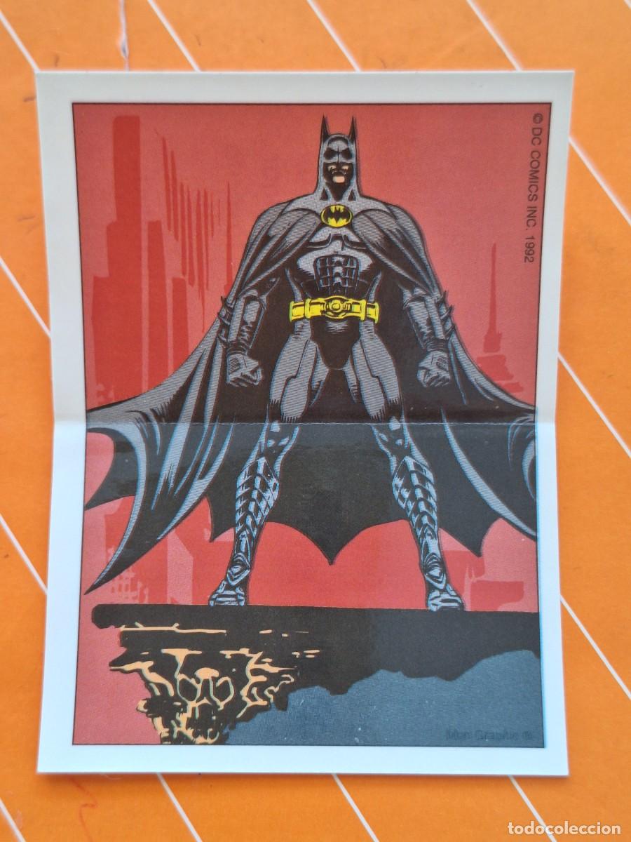 Sammeln alte Sammelbilder: PANRICO 1992 ADHESIVO NUNCA PEGADO BATMAN VUELVE N 13 DARK KNIGHT DC COMICS PEL&Iacute;CULA