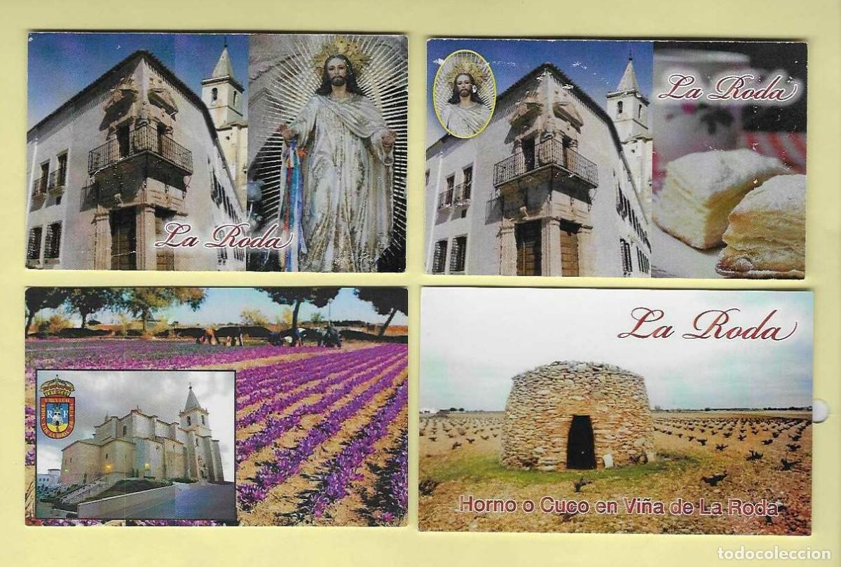 Coleccionismo cromos antiguos: 4 CALENDARIOS BOLSILLO A&Ntilde;OS 2011 -2015 LA RODA - PE&Ntilde;A RODENSE -CASTILLA-LA MANCHA- VER FOTO REVERSOS
