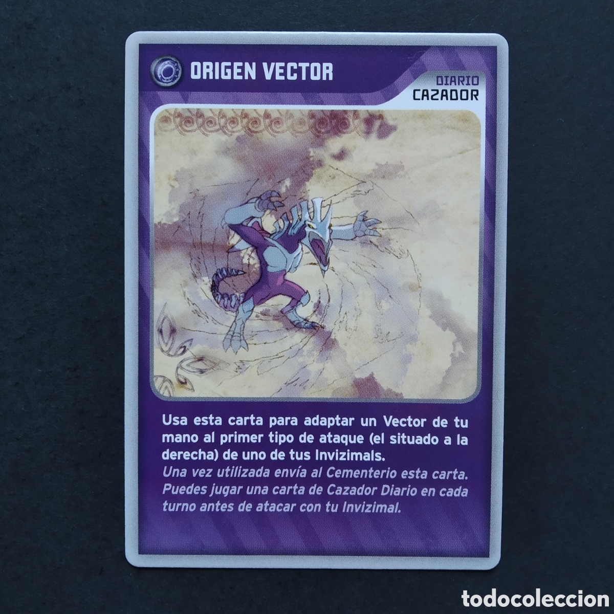 Coleccionismo cromos antiguos: CROMO - N&ordm; 391 - ORIGEN VECTOR - INVIZIMALS, DESAFIOS OCULTOS - PANINI - A&Ntilde;O 2013
