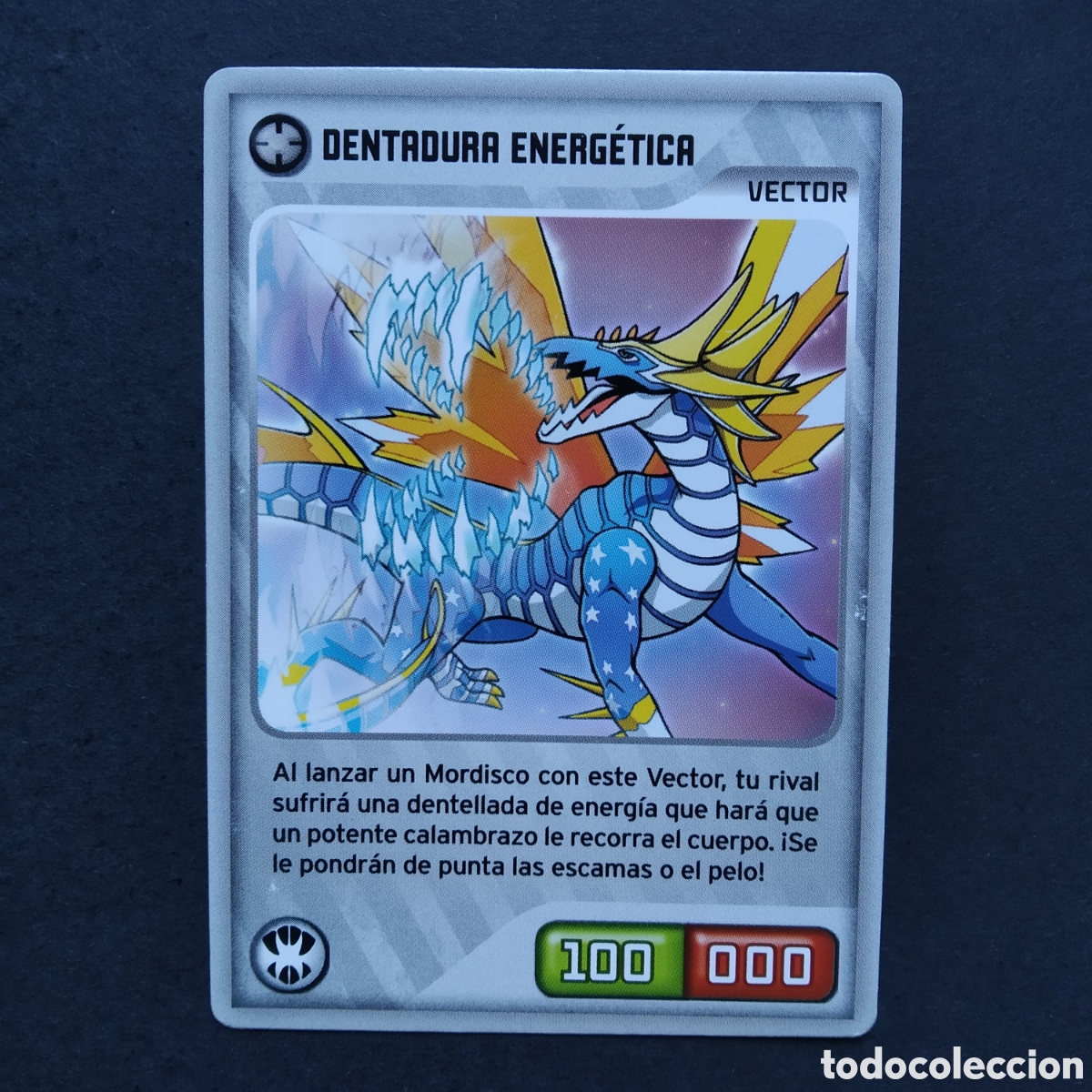 Coleccionismo cromos antiguos: CROMO - N&ordm; 394 - DENTADURA ENERG&Eacute;TICA - INVIZIMALS, DESAFIOS OCULTOS - PANINI - A&Ntilde;O 2013
