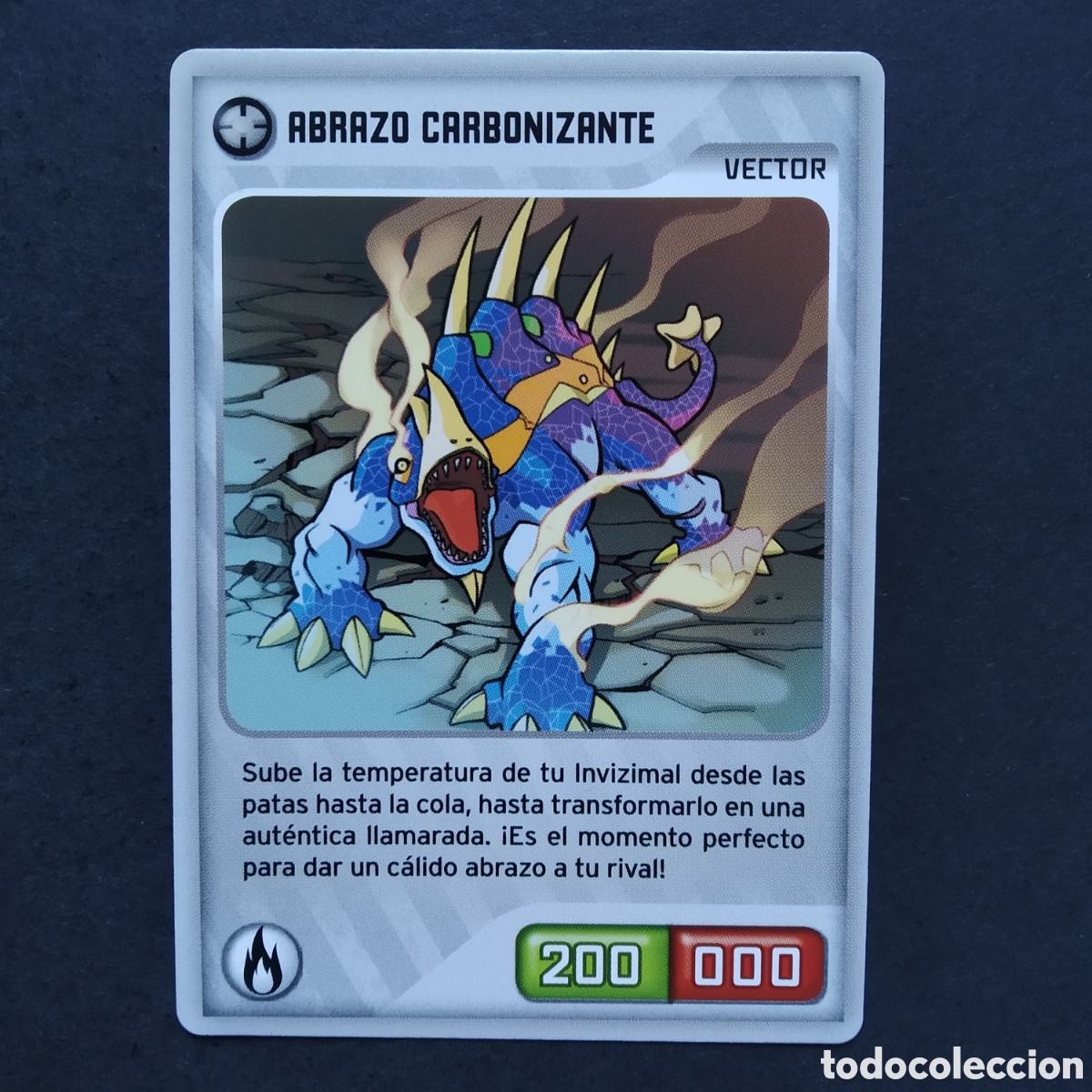 Coleccionismo cromos antiguos: CROMO - N&ordm; 398 - ABRAZO CARBONIZANTE - INVIZIMALS, DESAFIOS OCULTOS - PANINI - A&Ntilde;O 2013