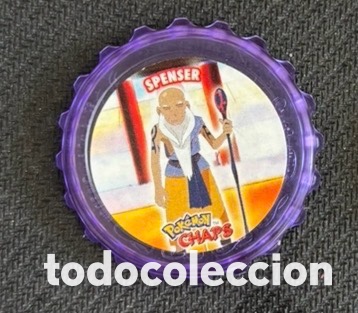 Coleccionismo cromos antiguos: SPENSER Tazo Pokemon chaps chipicao 2007