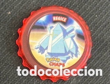 Sammeln alte Sammelbilder: REGICE Tazo Pokemon chaps chipicao 2007