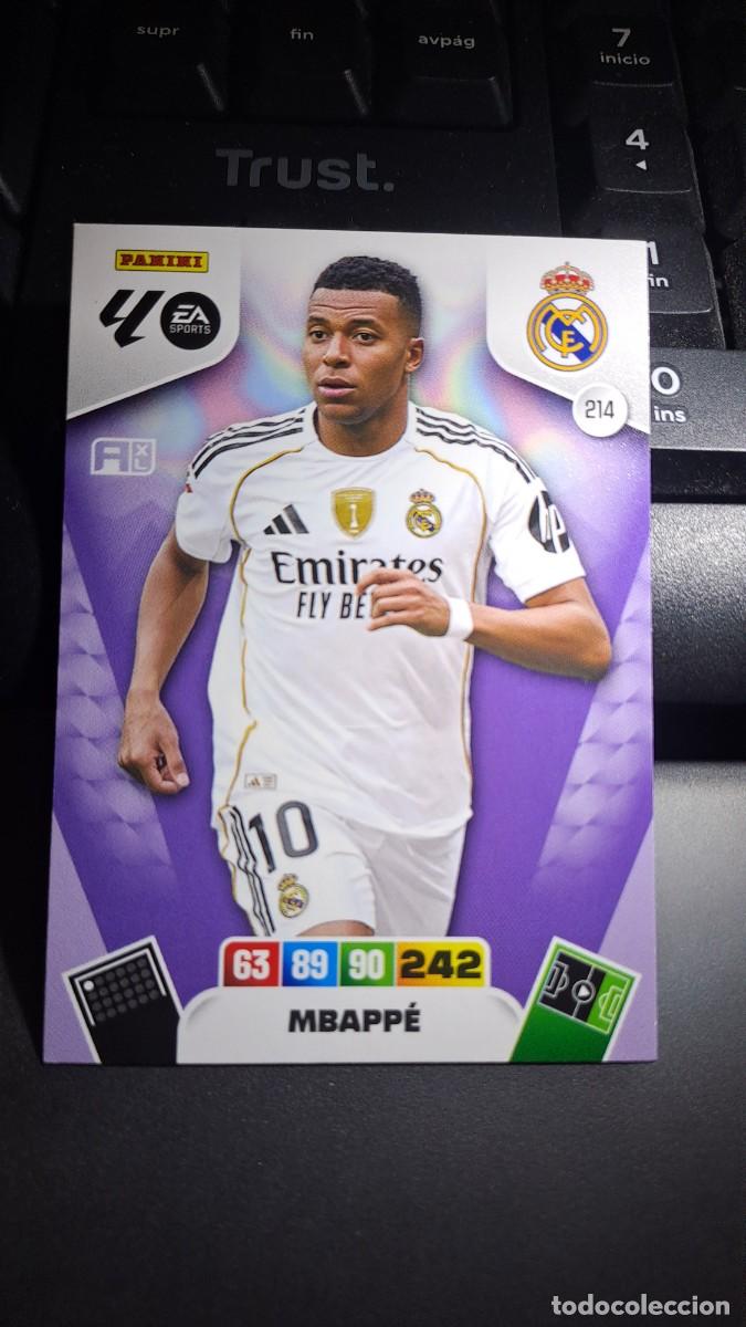 Sammeln alte Sammelbilder: ADRENALYN XL MBAPPE 214 REAL MADRID CROMO LIGA 2025 2026 25 26 PANINI