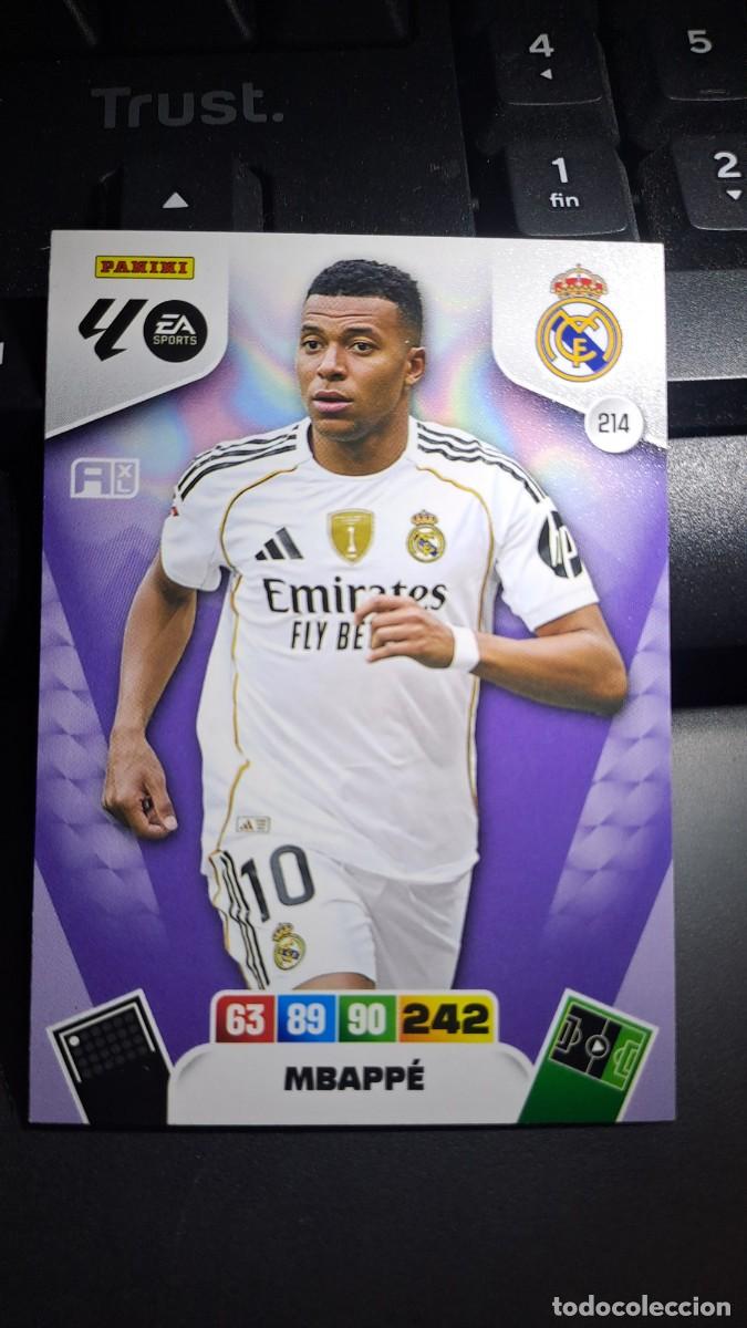 Sammeln alte Sammelbilder: ADRENALYN XL MBAPPE 214 REAL MADRID CROMO LIGA 2025 2026 25 26 PANINI