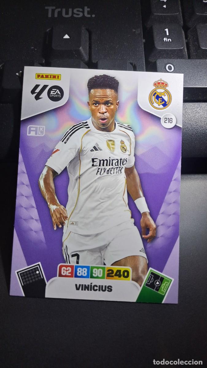 Collezionismo Figurine antiche: ADRENALYN XL VINICIUS 216 REAL MADRID CROMO LIGA 2025 2026 25 26 PANINI