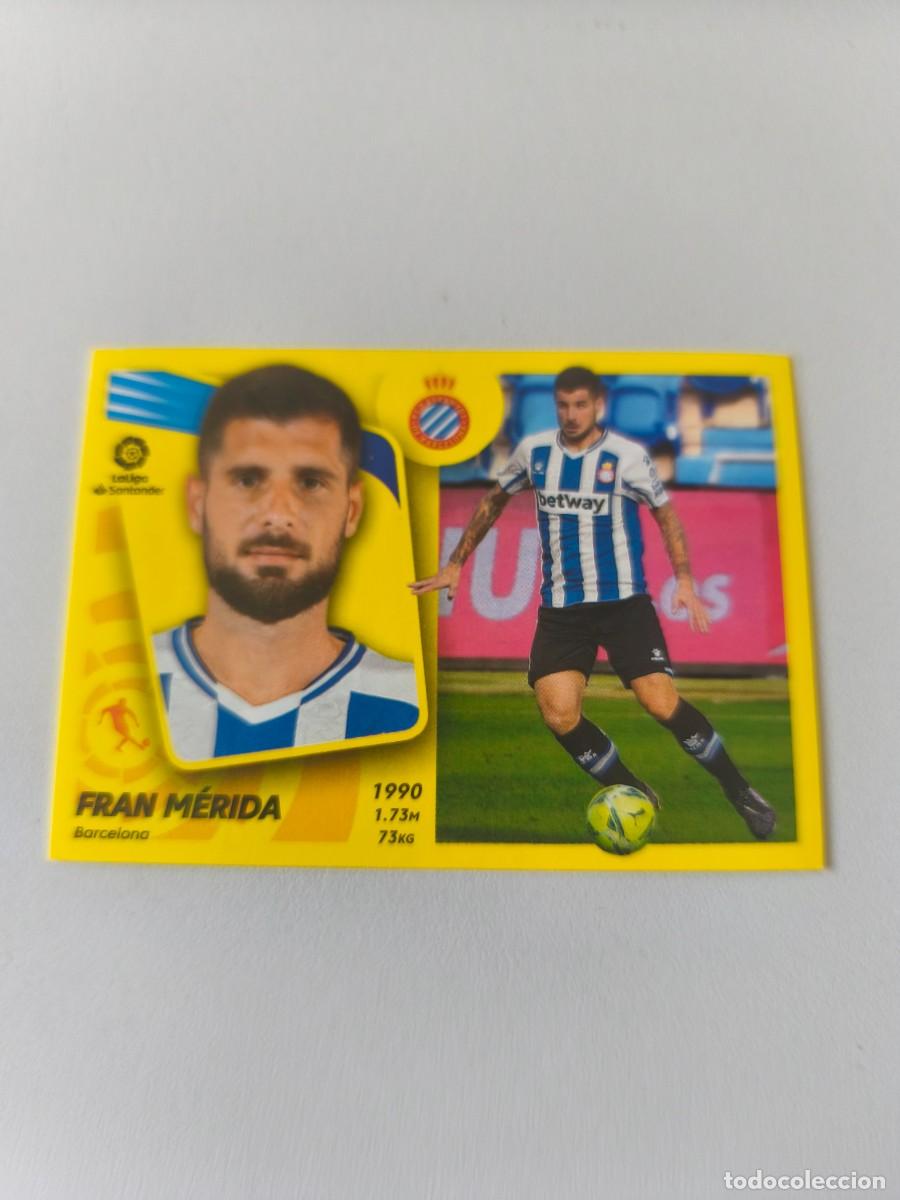 Coleccionismo cromos antiguos: LIGA ESTE PANINI 2021 2022 21 2 FRAN M&Eacute;RIDA ESPA&Ntilde;OL 14B TPBCA