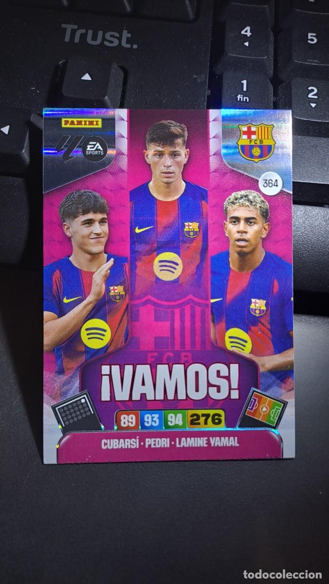 Coleccionismo cromos antiguos: ADRENALYN XL VAMOS 364 CUBARSI PEDRI LAMINE YAMAL 364 BARCELONA CROMO LIGA 2025 2026 25 26 PANINI