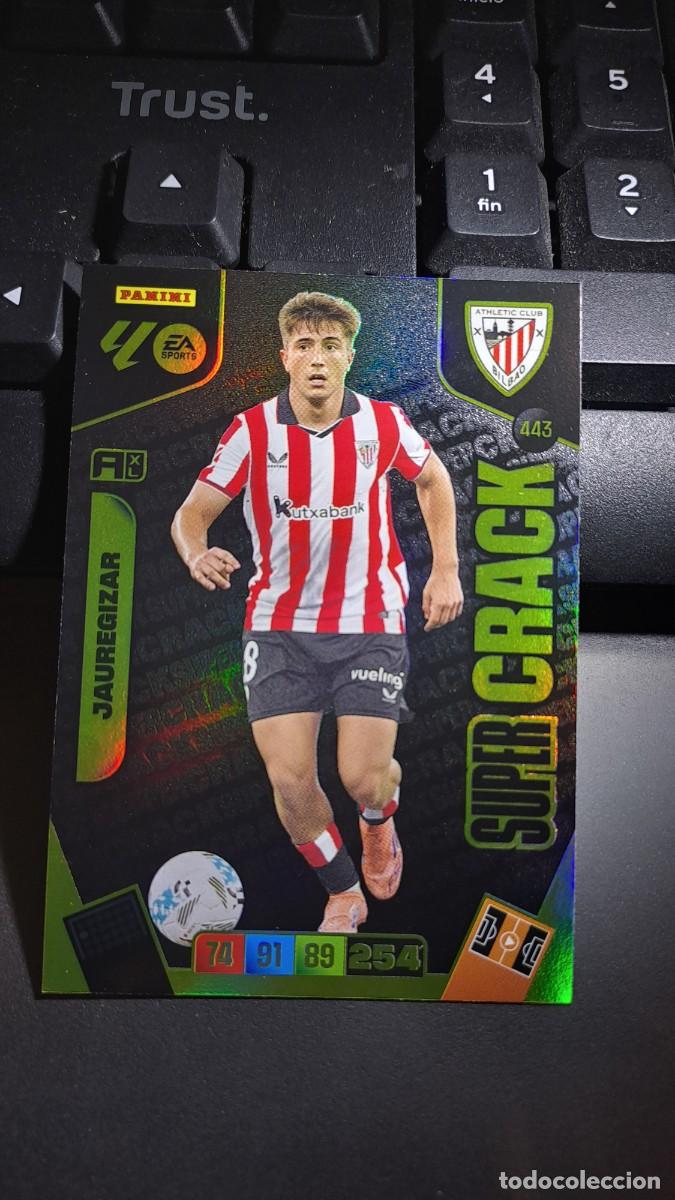 Coleccionismo cromos antiguos: ADRENALYNE XL JAUREGIZAR SUPER CRACK SUPERCRACK 443 ATHLETIC CLUB BILBAO LIGA 2025 2026 25 26 PANINI