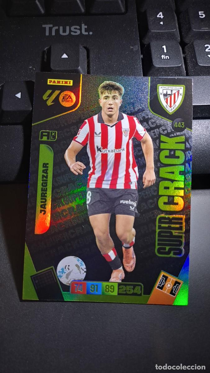 Coleccionismo cromos antiguos: ADRENALYNE XL JAUREGIZAR SUPER CRACK SUPERCRACK 443 ATHLETIC CLUB BILBAO LIGA 2025 2026 25 26 PANINI