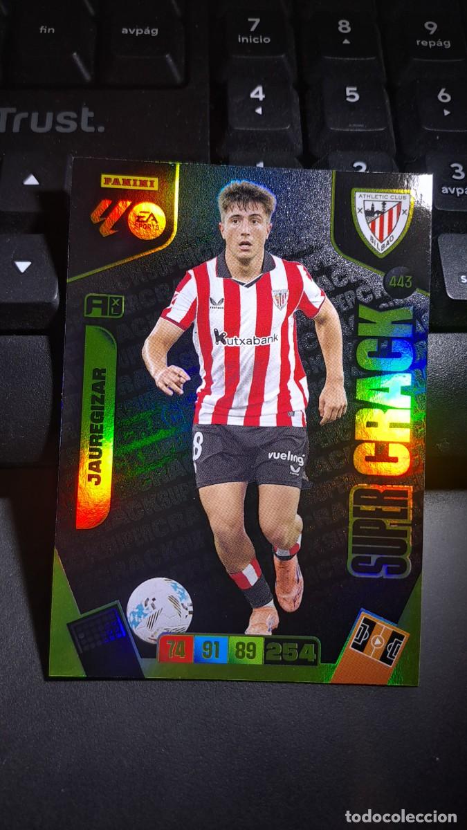 Coleccionismo cromos antiguos: ADRENALYNE XL JAUREGIZAR SUPER CRACK SUPERCRACK 443 ATHLETIC CLUB BILBAO LIGA 2025 2026 25 26 PANINI