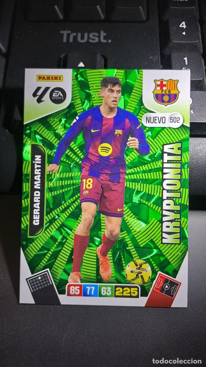 Coleccionismo cromos antiguos: ADRENALYNE XL GERARD MARTIN 502 NUEVO KRYPTONITA 502 BARCELONA CROMO LIGA 2025 2026 25 26 PANINI
