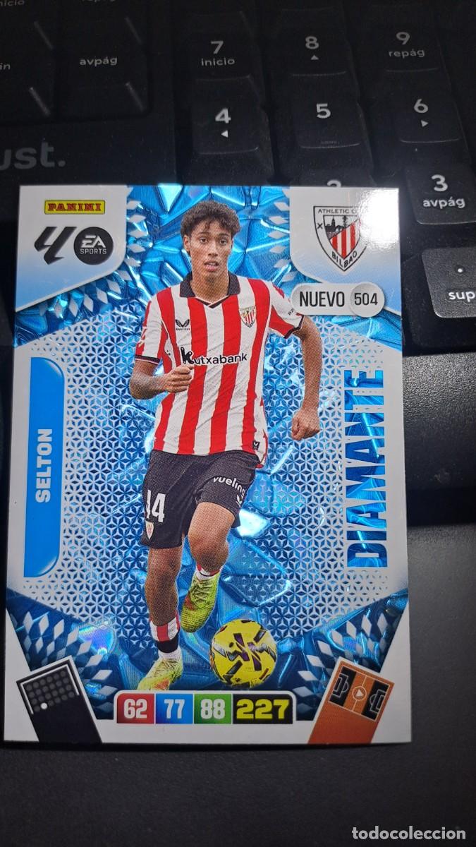 Coleccionismo cromos antiguos: ADRENALYNE XL SELTON 504 NUEVO DIAMANTE 504 ATHLETIC CLUB BILBAO CROMO LIGA 2025 2026 25 26 PANINI