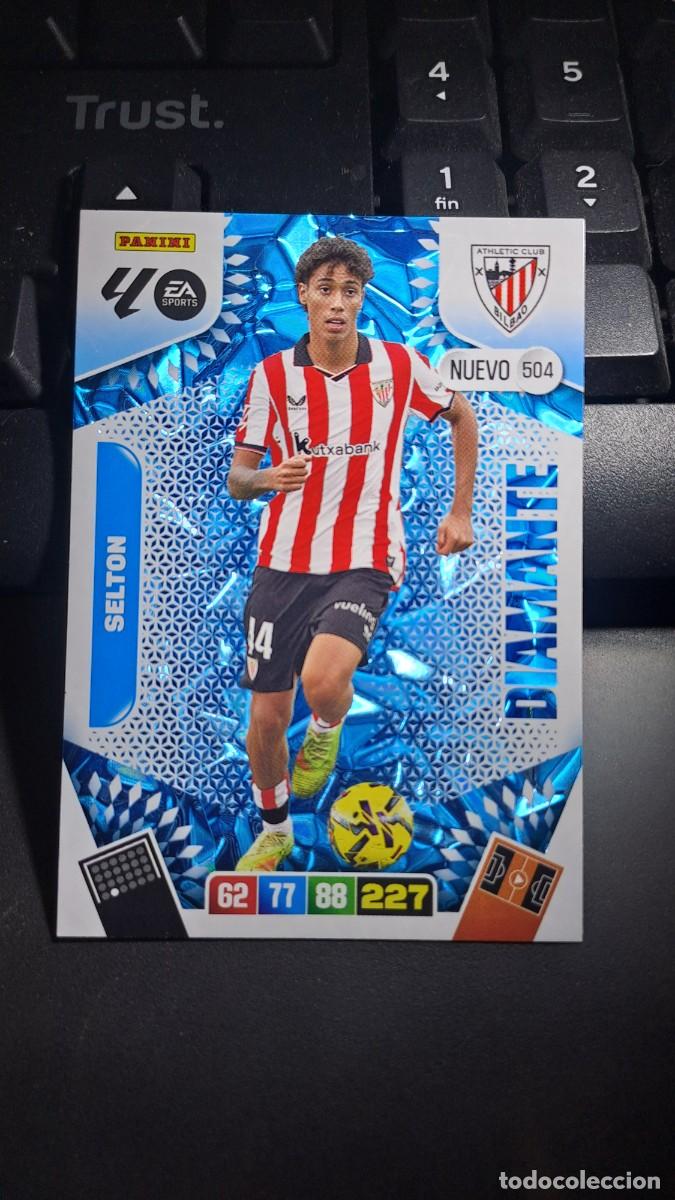 Coleccionismo cromos antiguos: ADRENALYNE XL SELTON 504 NUEVO DIAMANTE 504 ATHLETIC CLUB BILBAO CROMO LIGA 2025 2026 25 26 PANINI