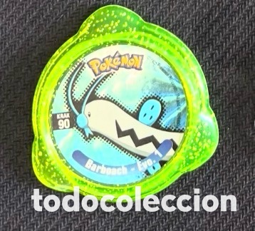 Coleccionismo cromos antiguos: Tazo Pokemon KRAK 2005 BARBOACH 90