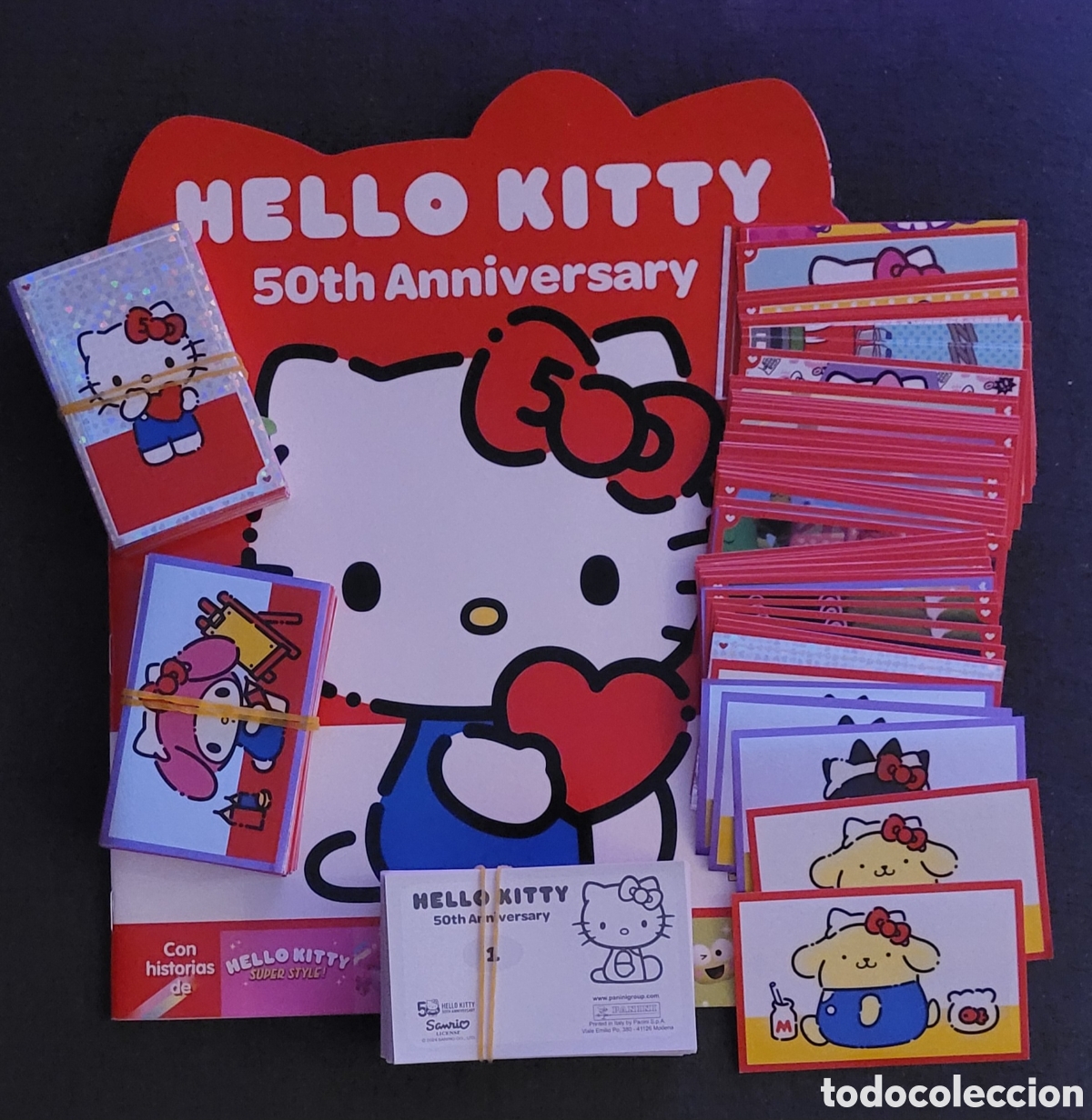 Coleccionismo cromos antiguos: Venta Cambio Cromos Hello Kitty 50 th aniversario Panini