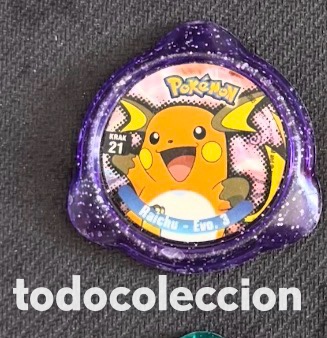 Coleccionismo cromos antiguos: Tazo Pokemon KRAK 2005 Raichu 21