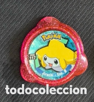 Coleccionismo cromos antiguos: Tazo Pokemon KRAK 2005 JIRACHI 117